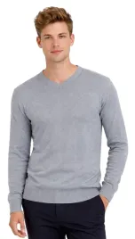 sweter-meski-b-6425-szary-welniany-klasyczny-elegancki-gladki-prezent