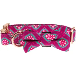 modna-obroza-dla-psa-glamour-z-kokardka-xl