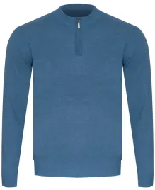 kaidite-sweter-meski-z-polgolfem-k6011-jasnoniebieski-zip-klasyczny