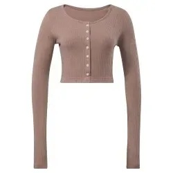 reebok-bluzka-damska-cl-wde-trend-ls-top-hs0380-brazowa-koszulka