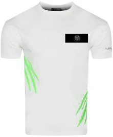 koszulka-meska-plein-sport-ps25mts02-01-white-t-shirt-bialy