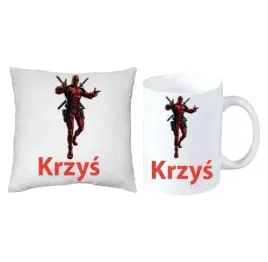 deadpool-marvel-zestaw-poduszka-kubek-imie