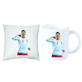 zestaw-prezent-poduszka-kubek-robert-lewandowski