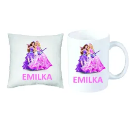 barbie-lalki-zestaw-prezent-poduszka-kubek-imie