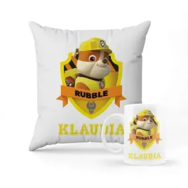zestaw-kubek-poduszka-psi-patrol-rubble-imie