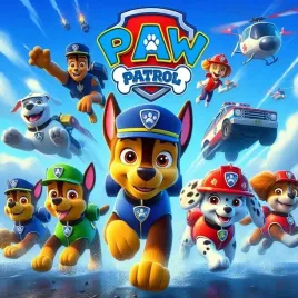obraz-na-plotnie-canvas-psi-patrol-paw-skye-chase-pieski-psy-100x70-cm-4
