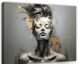 obraz-na-plotnie-canvas-zloto-twarz-kobiety-akwarela-abstrakcja-100x70-cm-3