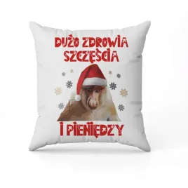 biala-poduszka-swiateczna-z-nadrukiem-prezent-janusz-nosacz-meme-imie