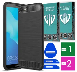 etui-na-telefon-huawei-y5-2018-carbon-pancerne-szklo-ochronne