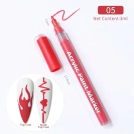 akrylowy-marker-pisak-flamaster-do-zdobienia-paznokci-05-czerwony