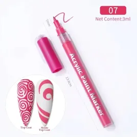 akrylowy-marker-pisak-flamaster-do-zdobienia-paznokci-07-rozowy