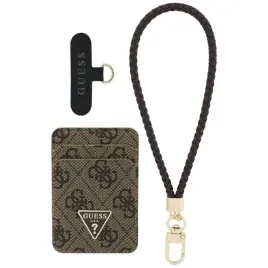 zestaw-portfel-i-smycz-guess-triangle-magsafe-brazowy