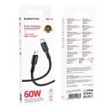 kabel-usb-c-do-usb-c-pd-60w-3a-borofone-czarny-stan-nowy