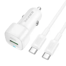 borofone-ladowarka-samochodowa-bz34b-cloud-usb-typ-c-qc-3-0-pd-38w-z