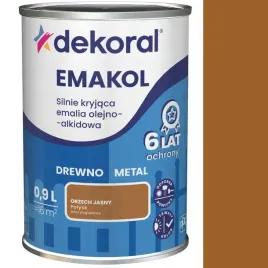 dekoral-emalia-emakol-strong-09l-orzech-jasny-polysk