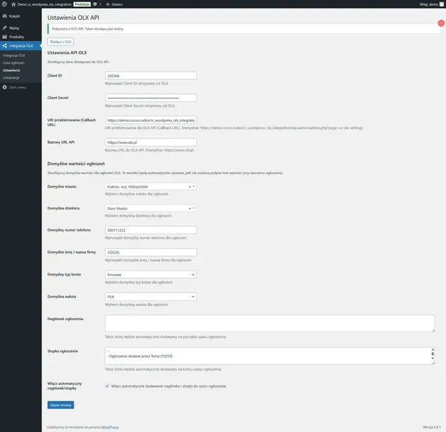 wordpress-olx-integracja-woocommerce-stan-nowy-stan-opakowania-oryginalne