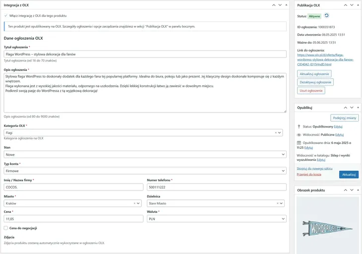 wordpress-olx-integracja-woocommerce-stan-opakowania-oryginalne-waga-z-opakowaniem-0-kg