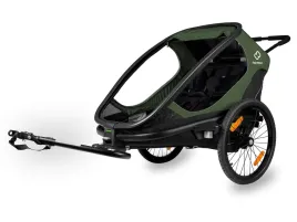 przyczepka-rowerowa-dla-dziecka-hamax-outback-twin-green-black