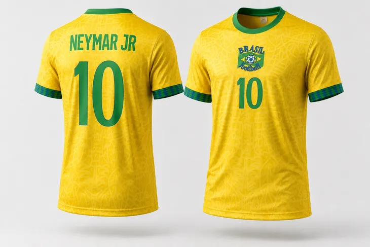 KOSZULKA PIŁKARSKA NEYMAR JR. BRAZYLIA rozm. 152 cm