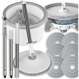 zestaw-mop-obrotowy-turbo-plaski-wiadro-z-wyciskaczem-6-nakladek-wkladow