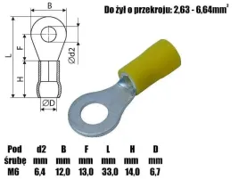 konektor-oczkowy-izolowany-m6-zolty-koy6-601110