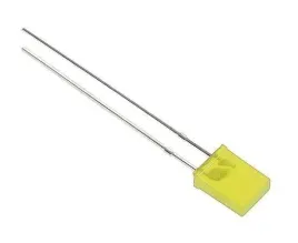 dioda-led-2-5mm-zolta-matowa