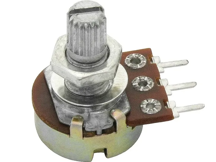 Potencjometr 22k/A liniowy (B20K) L-15mm