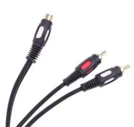 zlacze-wt-2xrca-gn-rca-25cm-kpo3871