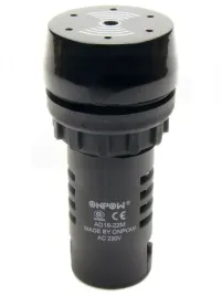 buzzer-sygnalizator-ad16-22m-230v-35ma-80db-22mm-z-generatorem-ip40