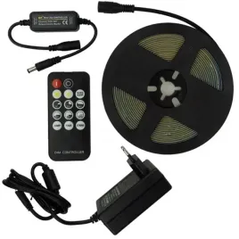 tasma-led-24v-cob-biala-ciepla-3000k-7w-m-ip20-zestaw-tasma-5m-zasilacz-p
