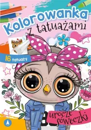 kolorowanka-z-tatuazami-urocze-soweczki-wydawnictwo-skrzat