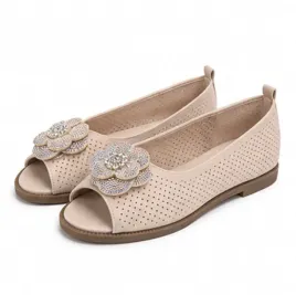 bezowe-baleriny-damskie-azurowe-skorzane-peep-toe-39