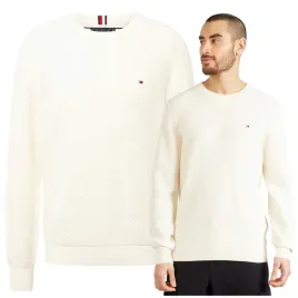 tommy-hilfiger-sweter-meski-bezowy-bawelna-okragly-dekolt-klasyczny-r-xxl
