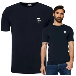 karl-lagerfeld-koszulka-meska-t-shirt-gumowe-logo-basic-granatowa-r-xxl