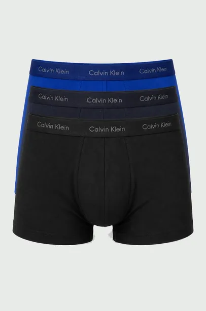 Calvin Klein Bokserki Męskie 3 Pack Low Rise Trunks U2664G Trójkolorowe r. L