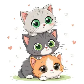 naprasowanka-aplikacja-termo-naklejka-na-odziez-kawaii-koty-kotki-slodkie