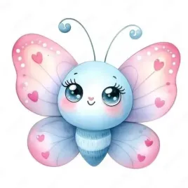 naprasowanka-aplikacja-termo-naklejka-na-odziez-kawaii-motyl-motylek-4
