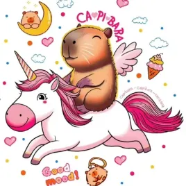 naprasowanka-aplikacja-termo-naklejka-na-odziez-kapibara-capybara-zestaw-4