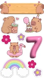 naprasowanka-aplikacja-termo-naklejka-na-odziez-kapibara-capybara-zestaw-8