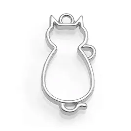 bez124-zawieszka-ramka-do-zywicy-kot-18x38mm-platynowa