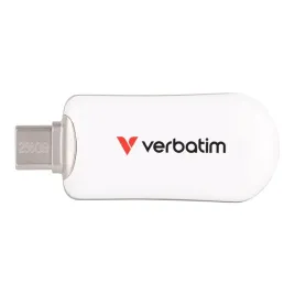 pendrive-verbatim-plectra-256gb-usb-c-3-0-white