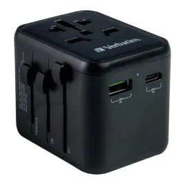 adapter-podrozny-verbatim-uta-02-globalny-1xusb-c-pd-20w-1xusb-a-qc-18w
