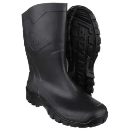 kalosze-dunlop-gumowce-meskie-buty-krotkie-wodoodporne-czarne-wygodne