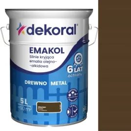dekoral-emakol-silnie-kryjaca-emalia-olejno-alkidowa-5l-brazowy-polysk