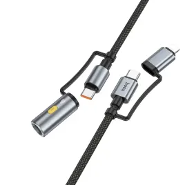 hoco-kabel-all-in-one-typ-c-lightning-do-typ-c-zapalniczka-samochodowa
