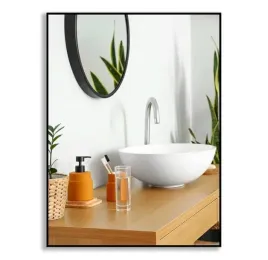 lustro-70x50-w-waskiej-aluminiowej-ramie-loft-czarna-biala-srebrna-zlota