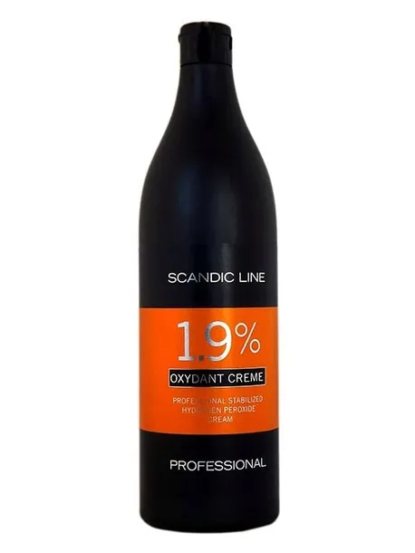 SCANDIC WODA UTLENIONA W KREMIE UTLENIACZ OXYDANT OKSYDANT 1,9% 1000 ML 1 L