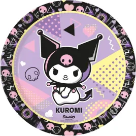 talerze-papierowe-kuromi-23cm-8-szt