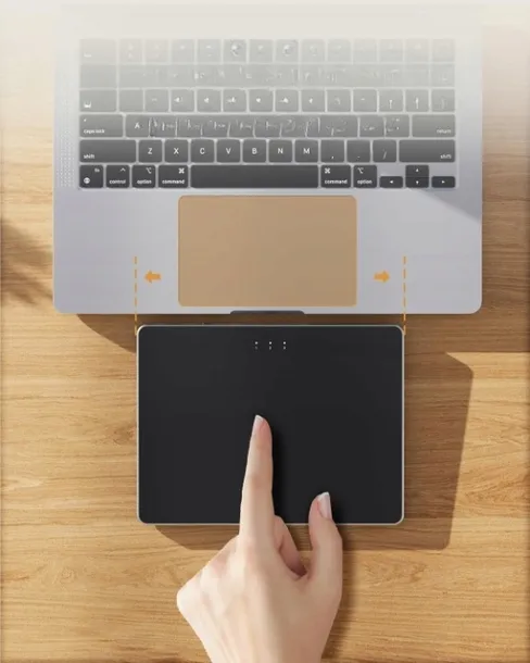 gladzik-protoarc-t1-plus-bluetooth-touchpad-multi-touch-windows-stan-nowy-kolor-szary