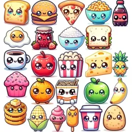 naprasowanka-aplikacja-termo-naklejka-na-odziez-kawaii-hamburger-jedzenie-2